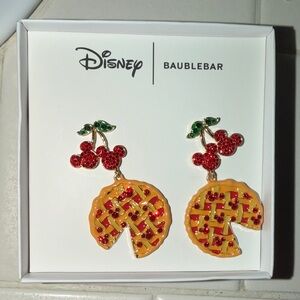 Disney BaubleBar Cherry Pie Earrings